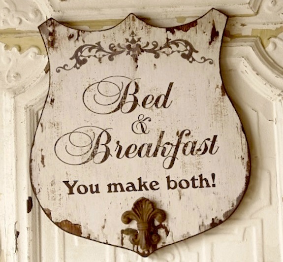 Fleur de Lis Sign