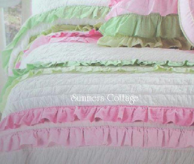 Layered Ruffled Pillow
