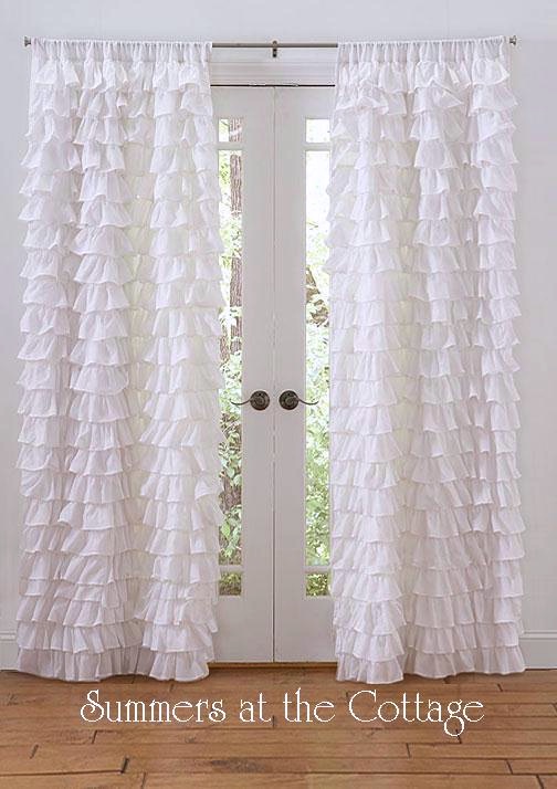 White Curtains With Green Leaves White Sheer Curtain Panels
