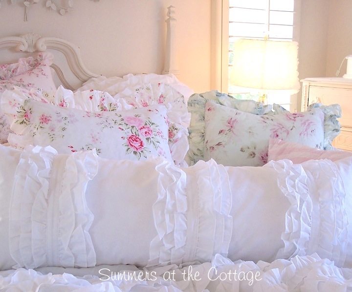 Shabby Cottage Chic Pillow